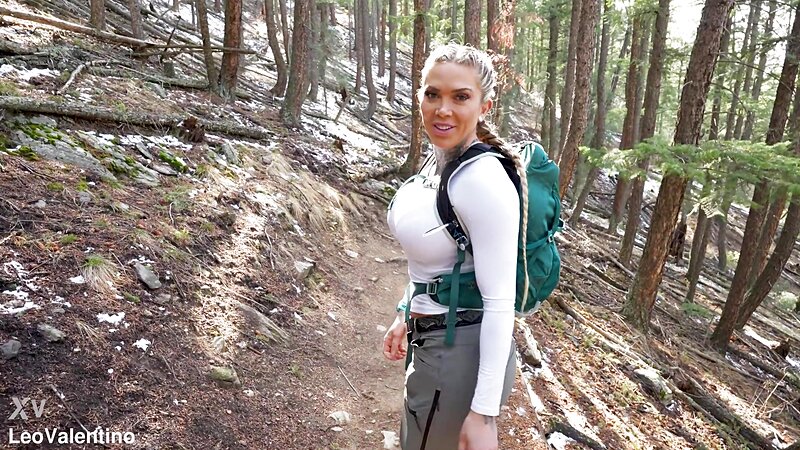 Christina Savoy Fucks A Stranger In The Woods