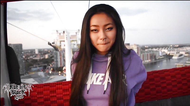 Rae Lil Black - Public Blowjob in the Cable Car