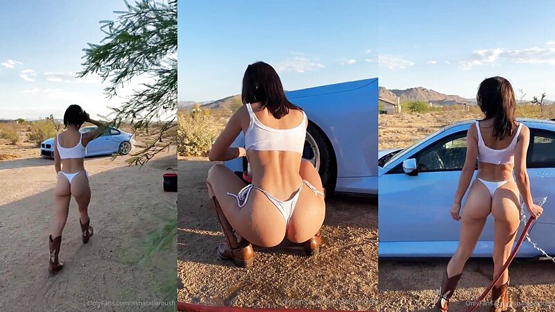 Natalie Roush Teasing with Big Titts