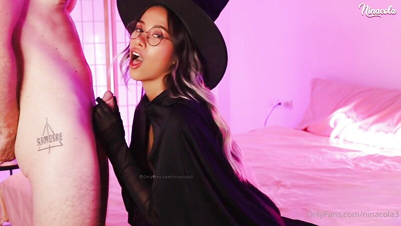 Ninacola3 Witch Magic Intense Sex Tape Facial Video Leaked
