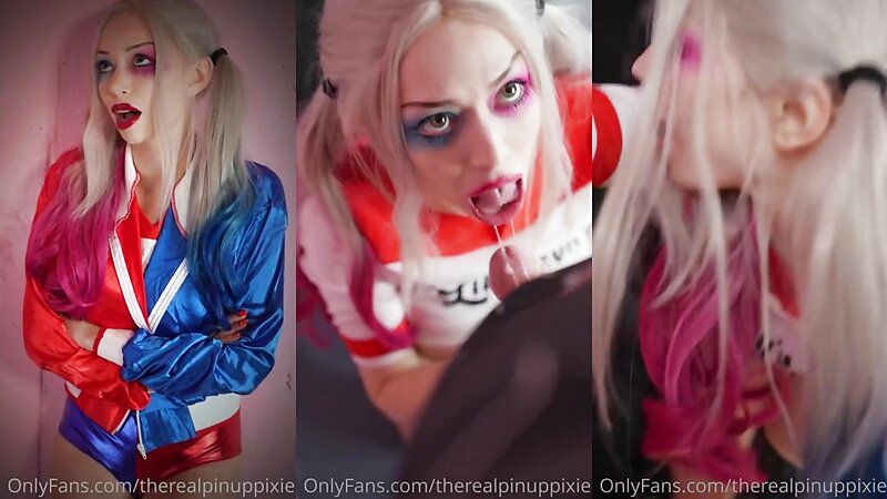 PinupPixie Sexy Harley Quinn Cosplay