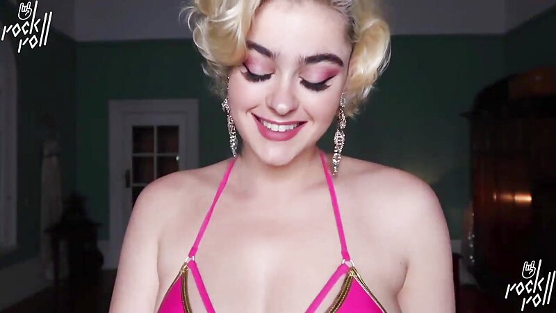 Stefania Ferrario Nude Bikini Try On