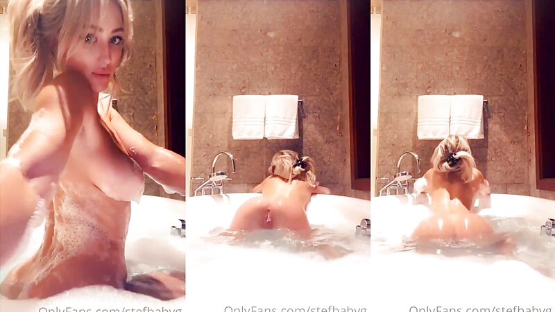 Stefanie Gurzanski Naked Bathtub Teasing
