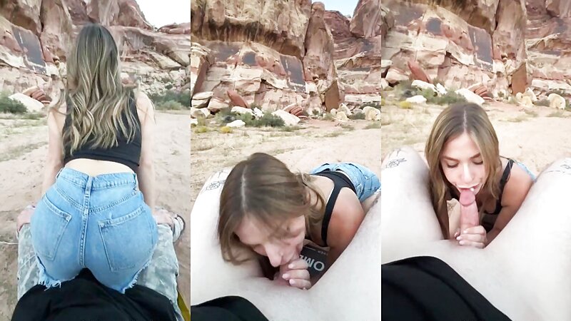 Theprincessjess Outdoor Horny Blowjob