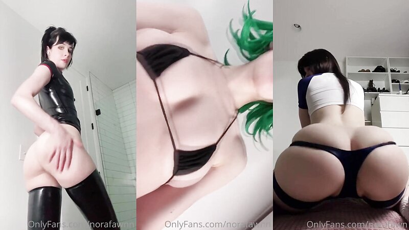 Norafawn Naked Booty Teasing