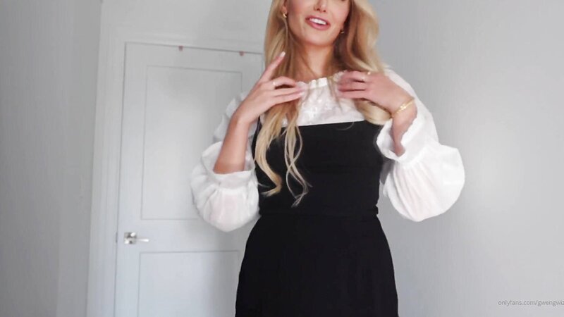 GwenGwiz Jerk Off Instructions and Cum